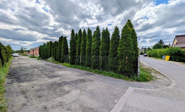 działka na sprzedaż - Wrocław, Psie Pole, Zgorzelisko, Mroźna